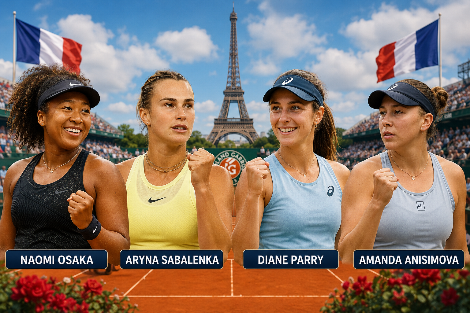 Paris’te Büyük Eşleşme: Osaka ve Sabalenka Karşı Karşıya!